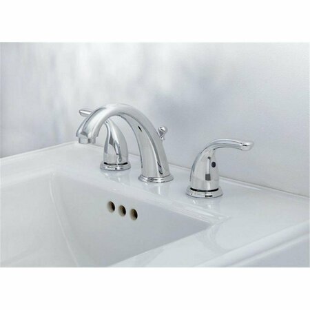 COMFORTCORRECT FW6BC000CP-ACA1 Coastal Series Chrome Two Handle Widespread Lavatory Faucet Quick Connect Pop-Up CO2513700